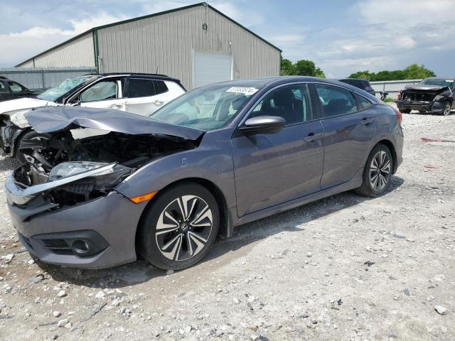 HONDA CIVIC EX 2017 with VIN 19XFC1F32HE021847 - Photo from auction