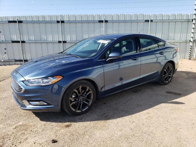 FORD FUSION SE 2018 with VIN 3FA6P0HD3JR186329 - Photo from auction