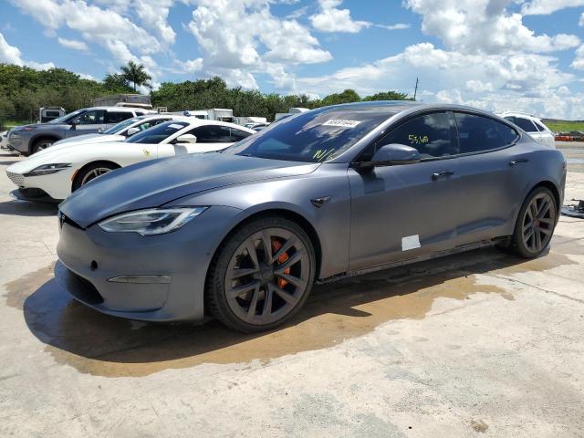 TESLA MODEL S 2021 with VIN 5YJSA1E62MF451799 - Photo from auction