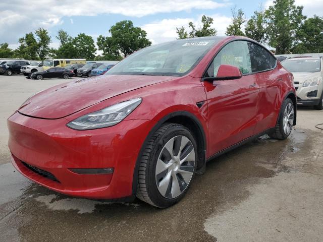 TESLA MODEL Y 2021 with VIN 5YJYGDED4MF107299 - Photo from auction