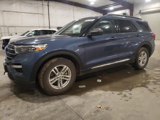 FORD EXPLORER X 2020 with VIN 1FMSK8DH6LGC69810 - Photo from auction