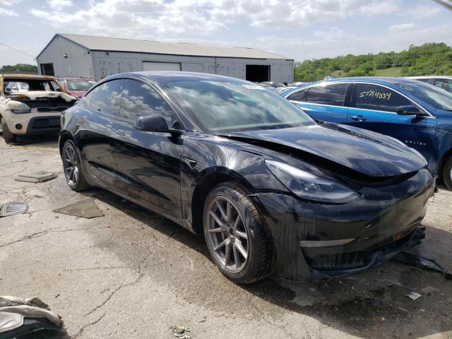 Photo 4 from auction – 2021 TESLA MODEL 3 with VIN 5YJ3E1EBXMF928355
