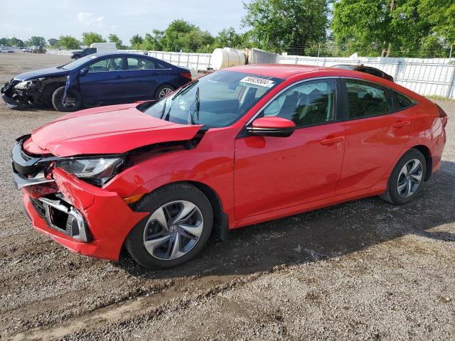HONDA CIVIC LX 2020 with VIN 2HGFC2F50LH010710 - Photo from auction
