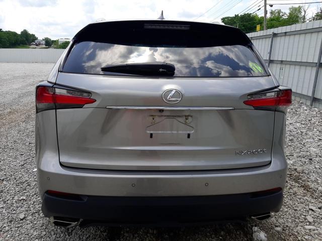 Photo 6 from auction – 2015 LEXUS NX 200T with VIN JTJBARBZ0F2006591