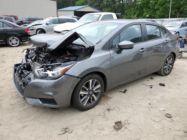 NISSAN VERSA SV 2021 with VIN 3N1CN8EVXML877544 - Photo from auction