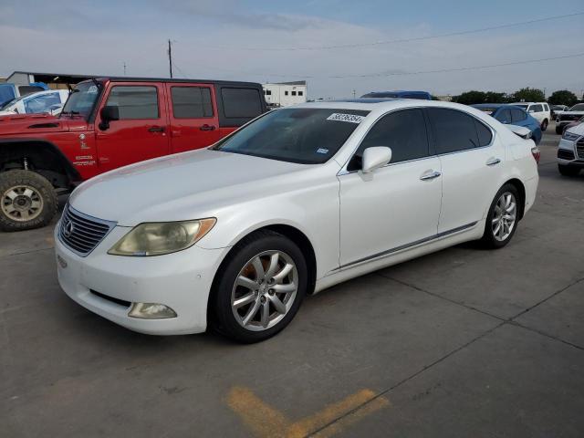 LEXUS LS 460 2007 with VIN JTHBL46F875004876 - Photo from auction