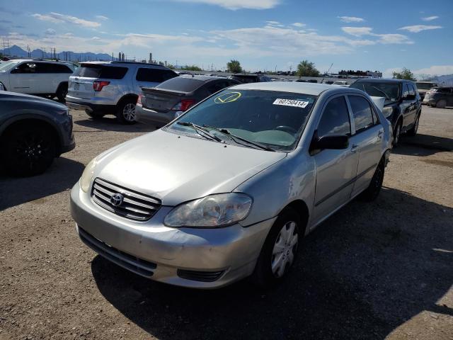 TOYOTA COROLLA CE 2003 with VIN 2T1BR32E53C044790 - Photo from auction