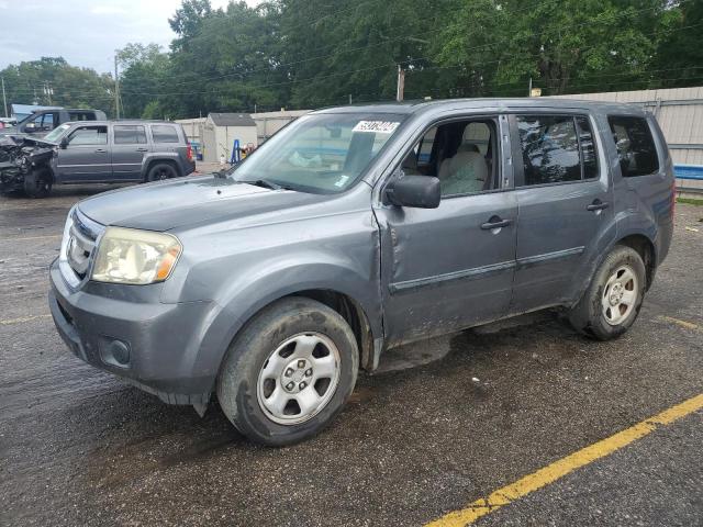 HONDA PILOT LX 2011 with VIN 5FNYF3H22BB015399 - Photo from auction