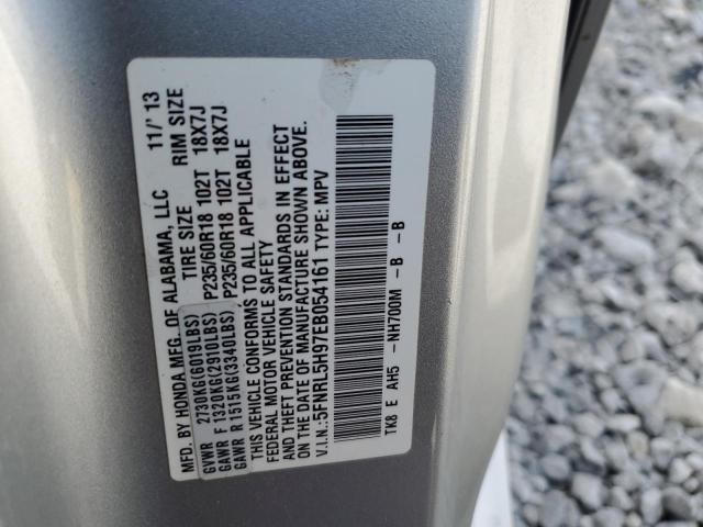 Photo 14 from auction – 2014 HONDA ODYSSEY TO with VIN 5FNRL5H97EB054161