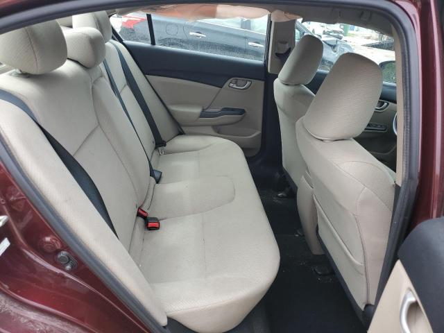 Photo 10 from auction – 2013 HONDA CIVIC LX with VIN 19XFB2F58DE274191