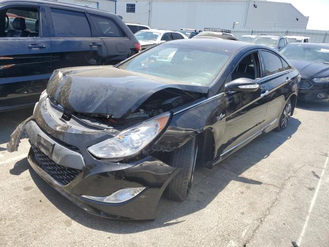 HYUNDAI SONATA HYB 2015 with VIN KMHEC4A41FA137761 - Photo from auction