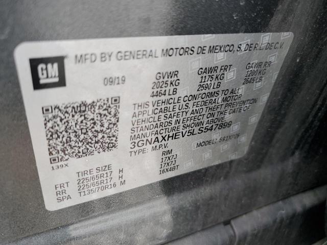 Photo 14 from auction – 2020 CHEVROLET EQUINOX LS with VIN 3GNAXHEV5LS547899