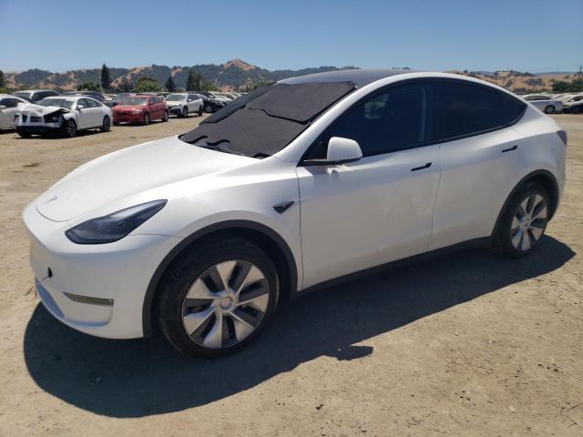 TESLA MODEL Y 2023 with VIN 7SAYGDEDXPF946395 - Photo from auction
