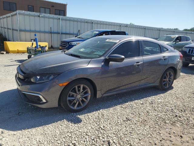 HONDA CIVIC EX 2020 with VIN 19XFC1F32LE005267 - Photo from auction
