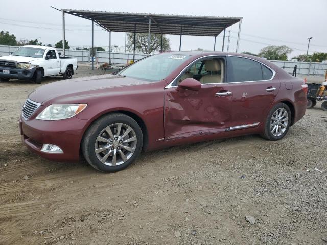 LEXUS LS 460 2009 with VIN JTHBL46F195089157 - Photo from auction