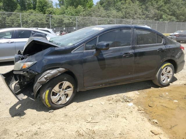 HONDA CIVIC LX 2013 with VIN 2HGFB2F51DH574547 - Photo from auction