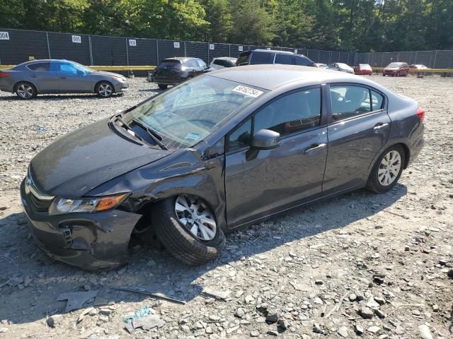 HONDA CIVIC LX 2012 with VIN 2HGFB2F52CH318934 - Photo from auction