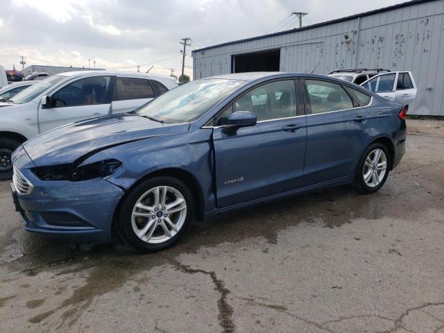 FORD FUSION SE 2018 with VIN 3FA6P0LU0JR251810 - Photo from auction