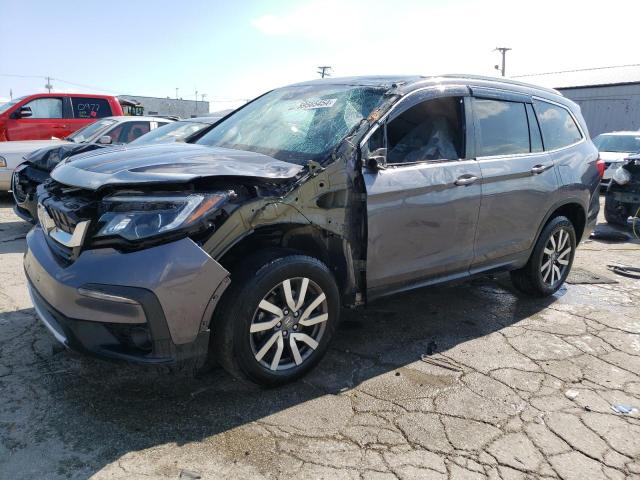 HONDA PILOT EX 2019 with VIN 5FNYF6H30KB060318 - Photo from auction