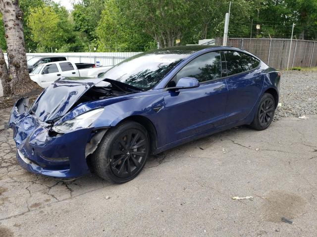 TESLA MODEL 3 2022 with VIN 5YJ3E1EB8NF343193 - Photo from auction