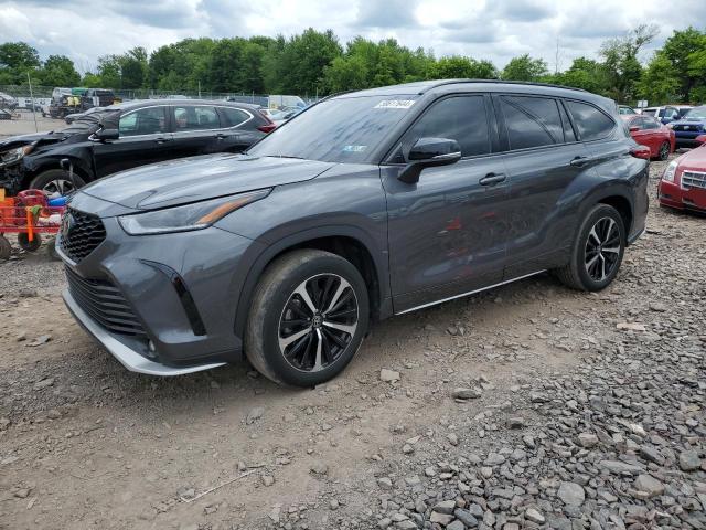 TOYOTA HIGHLANDER 2022 with VIN 5TDLZRBH3NS249231 - Photo from auction