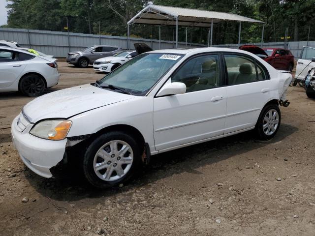 HONDA CIVIC EX 2003 with VIN 1HGES26733L020585 - Photo from auction