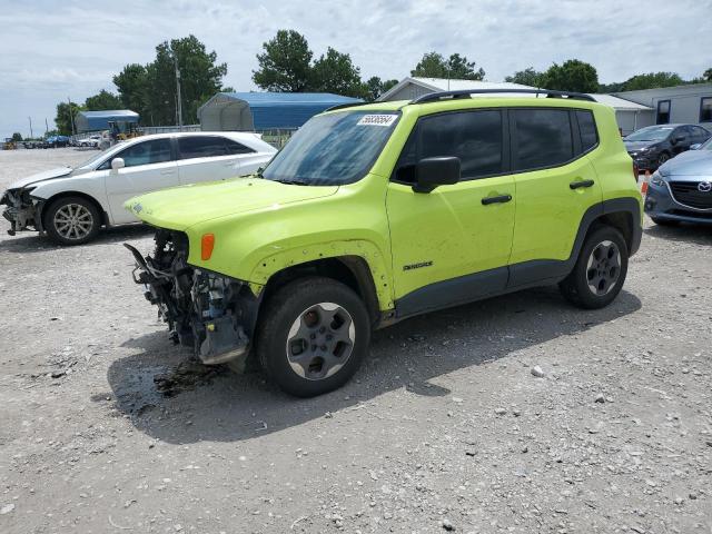 JEEP RENEGADE S 2018 with VIN ZACCJBAB9JPH47307 - Photo from auction