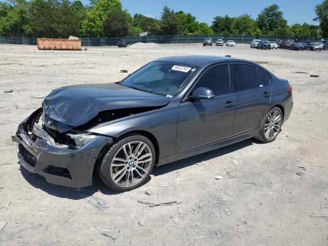BMW 335 I 2015 with VIN WBA3A9G53FNS65858 - Photo from auction
