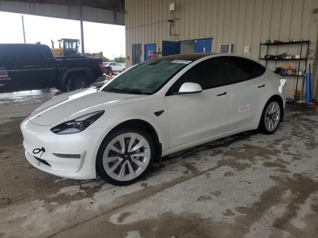 TESLA MODEL 3 2022 with VIN 5YJ3E1EA3NF349216 - Photo from auction