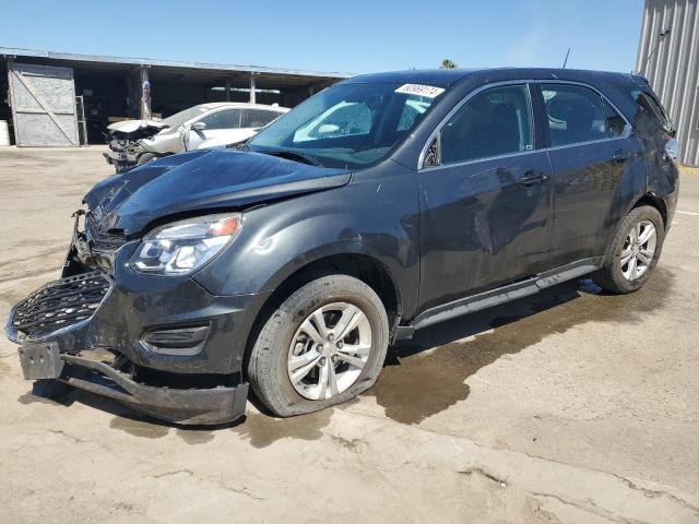 CHEVROLET EQUINOX LS 2017 with VIN 2GNALBEK6H1600448 - Photo from auction