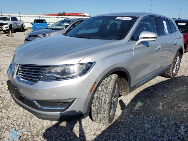 LINCOLN MKX SELECT 2017 with VIN 2LMPJ8KR0HBL20483 - Photo from auction