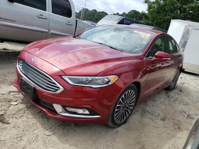 FORD FUSION SE 2017 with VIN 3FA6P0HDXHR198973 - Photo from auction