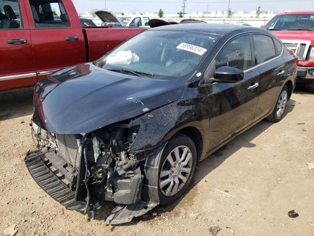 NISSAN SENTRA S 2017 with VIN 3N1AB7AP3HL716671 - Photo from auction