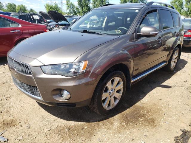 MITSUBISHI OUTLANDER 2013 with VIN JA4JT3AW2DU004365 - Photo from auction