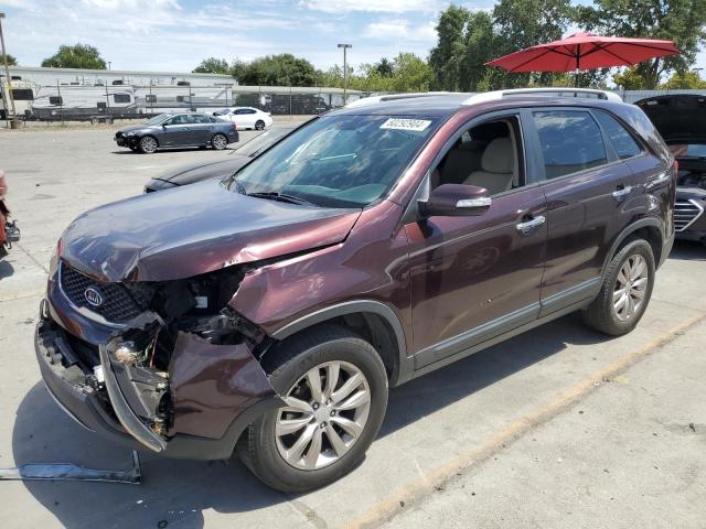 KIA SORENTO BA 2011 with VIN 5XYKT4A22BG176097 - Photo from auction
