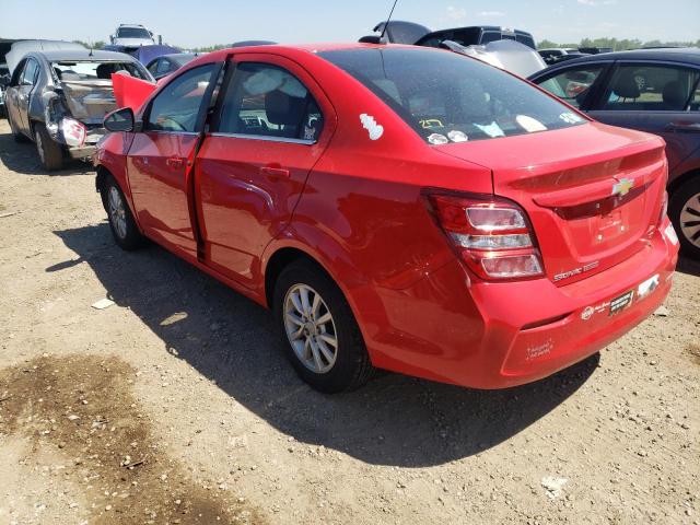 Photo 2 from auction – 2018 CHEVROLET SONIC LT with VIN 1G1JD5SB6J4103267