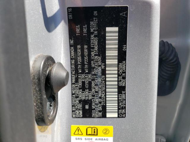 Photo 14 from auction – 2016 LEXUS RX 350 with VIN 2T2ZZMCA1GC034128