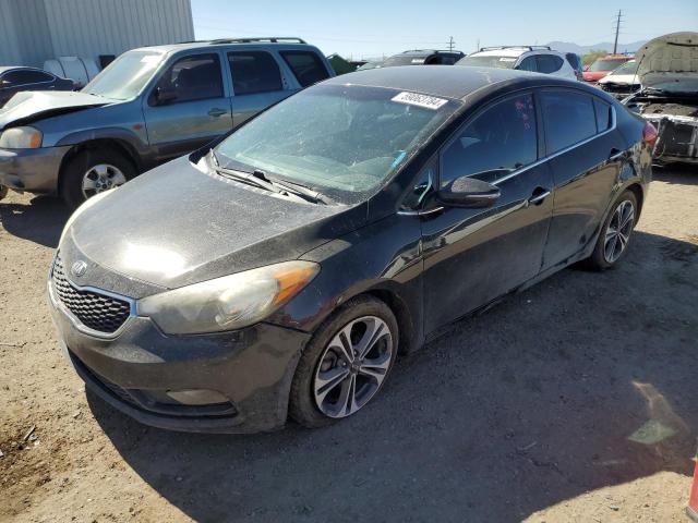 KIA FORTE EX 2014 with VIN KNAFX4A80E5152921 - Photo from auction