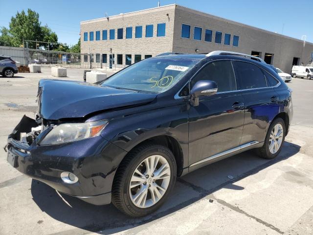 LEXUS RX 450 2011 with VIN JTJBC1BA2B2034005 - Photo from auction