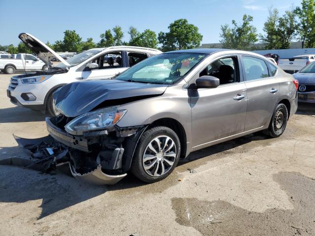 NISSAN SENTRA S 2017 with VIN 3N1AB7AP3HY204153 - Photo from auction