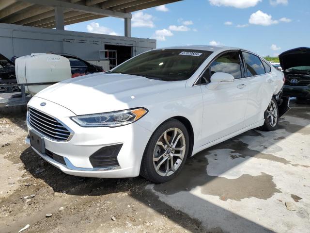 FORD FUSION SEL 2019 with VIN 3FA6P0CD6KR237220 - Photo from auction
