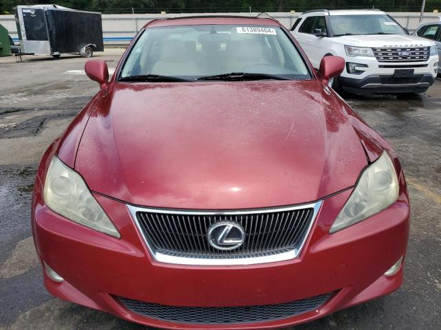 Photo 5 from auction – 2006 LEXUS IS 250 with VIN JTHBK262X62004091