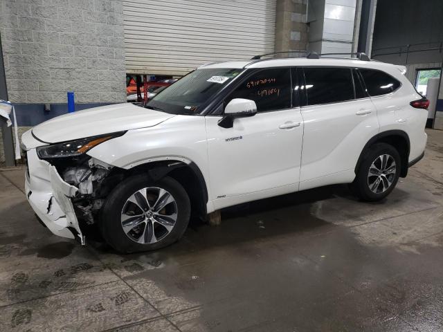 TOYOTA HIGHLANDER 2021 with VIN 5TDHBRCH2MS530489 - Photo from auction