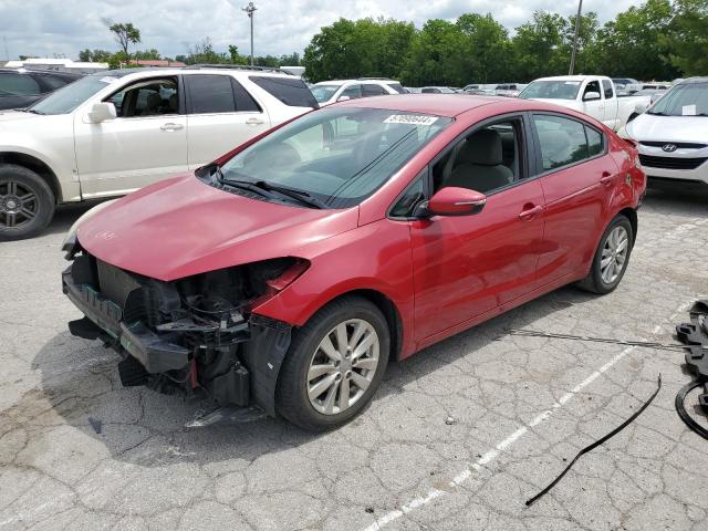 KIA FORTE LX 2015 with VIN KNAFX4A63F5348416 - Photo from auction