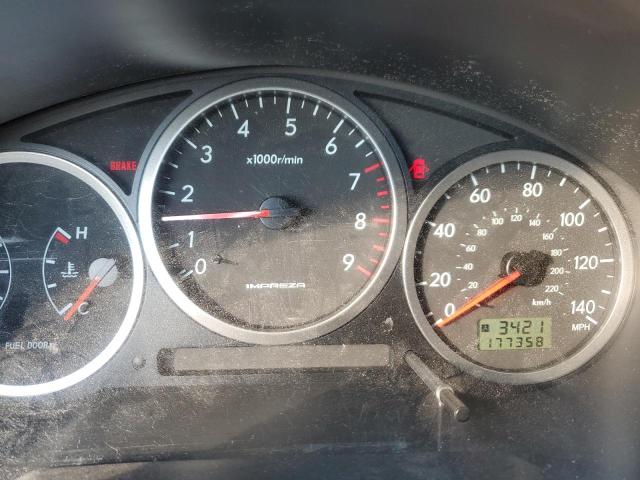 Photo 9 from auction – 2004 SUBARU IMPREZA WR with VIN JF1GD29674G524318