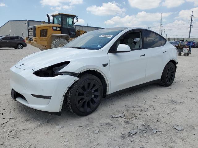TESLA MODEL Y 2021 with VIN 5YJYGDED2MF123100 - Photo from auction