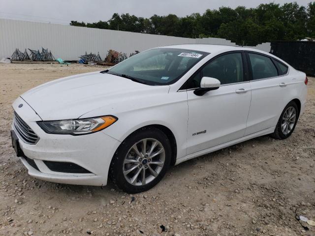 FORD FUSION SE 2017 with VIN 3FA6P0LU2HR191040 - Photo from auction