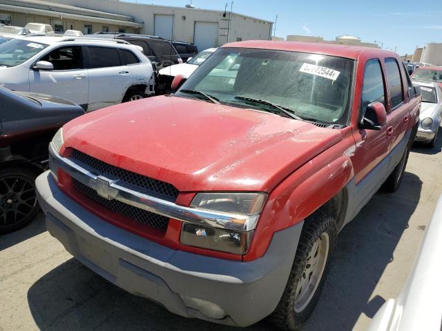 CHEVROLET AVALANCHE 2002 with VIN 3GNEC13T02G284468 - Photo from auction