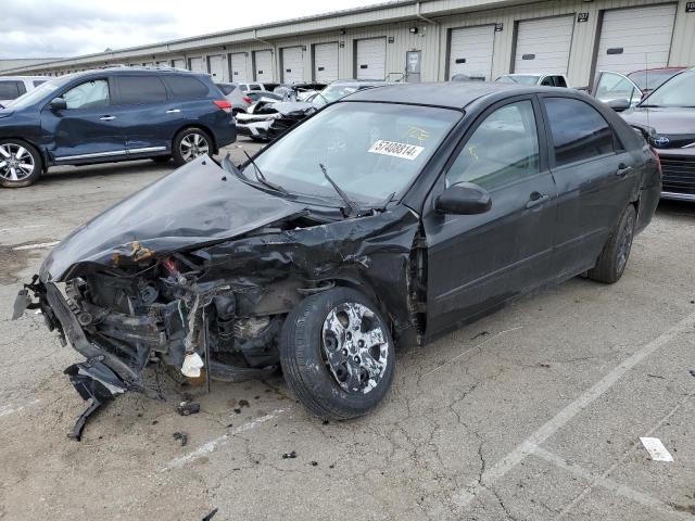 KIA SPECTRA EX 2007 with VIN KNAFE121875480760 - Photo from auction