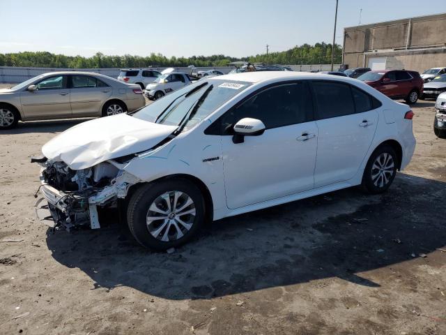 TOYOTA COROLLA LE 2021 with VIN JTDEAMDE3MJ012708 - Photo from auction